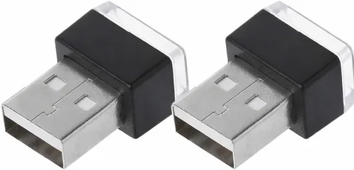 Vista 31 de ICBEAMER Smart USB 1-Paquete (Azul) Luz de Noche LED Automática Plug-in Miniatura para Coche, Van, Pickup, Camión, Interior, Maletero, Iluminación