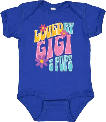 Vista 6 de inktastic Gigi and Pops Love Me - Body de bebé para nieta