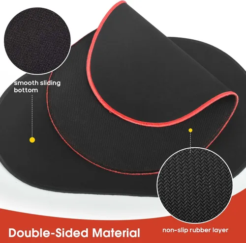 Vista 3 de Paquete de 2 alfombrillas deslizantes para batidora, 14.6 x 9.8 pulgadas Compatible con batidora de pie Kitchenaid 5-8QT, AirFryer, otros