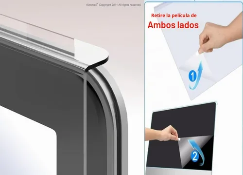 Vista 3 de Protector de pantalla de TV de 32 pulgadas para LCD, LED, OLED y QLED 4K HDTV