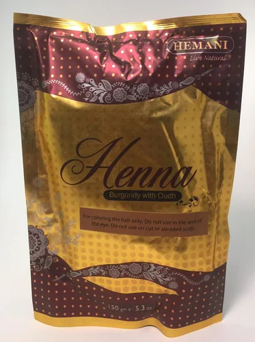 Vista 3 de Henna para el cabello (Burgundy with Oudh)