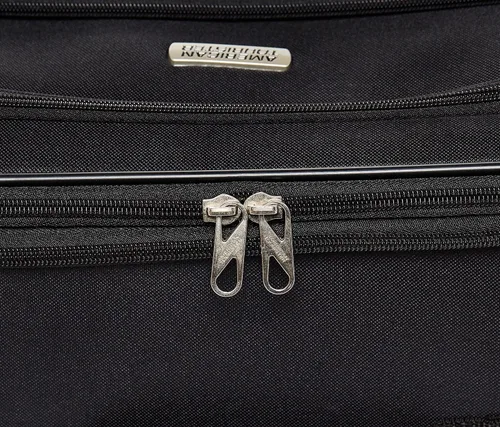 Vista 5 de American Tourister Pop Max - Maleta con ruedas giratorias, Negro), 115358-1041