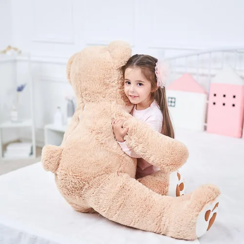 Vista 5 de IKASA - Peluche gigante, oso de peluche gigante Marrón