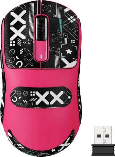 Vista 10 de ATTACK SHARK X3 - Mouse inalámbrico ligero para juegos con tri-modo 2.4G/USB-C con cable/Bluetooth, 26K DPI, sensor óptico PAW3395, interruptor
