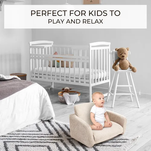 Vista 4 de ZICOTO Silla y Sofá Resistente para Niños Pequeños – El Sofá Perfecto para Niñas y Niños – Sillas de Sofá Plegables Ideales para Dar a Tus Hijos un