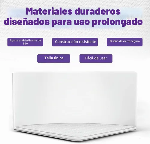 Vista 6 de GripNHold - Sujetadores de sábanas de cama – Sujetador de sábana bajera de alta resistencia con agarre antideslizante de 360 grados, sujetador