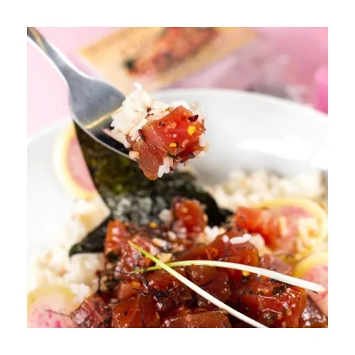 Vista 2 de Hawaiian Poke Mix Paquete de 6 Mezcla de condimentos Hawaiian Ogo Sabor auténtico Todo natural Sin gluten Paquetes Paquete variado