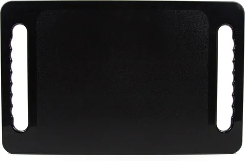 Vista 4 de Espejo de mano grande con doble mango - Espejo de mano rectangular negro