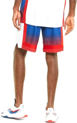 Vista 2 de PUMA Hombres BMW MMS Retro Shorts Casual Casual Bolsillos - Blanco