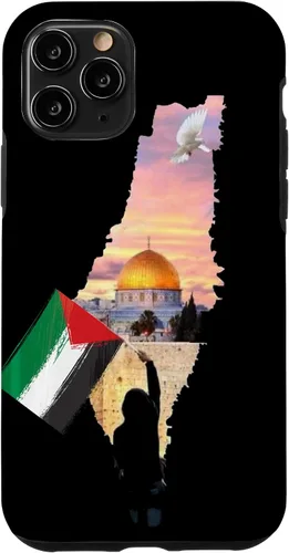 Vista 29 de Boy Hold Palestine Map Flag Jerusalem's City Palestinians Case for iPhone 17