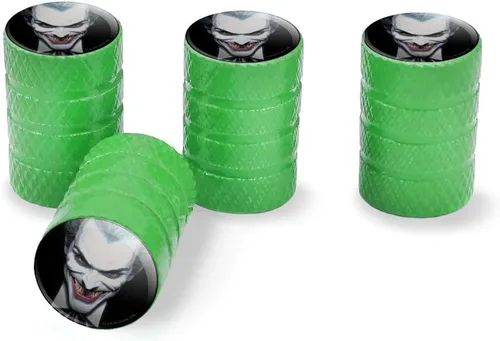 Vista 14 de GRAPHICS & MORE Batman Alex Ross Joker Head - Tapones de válvula de aluminio