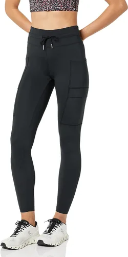 Vista 4 de Tienda Essentials Legging activo de longitud completa de tiro alto para mujer