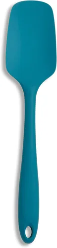 Vista 15 de Mrs. Anderson's Baking Raspador de espátula de silicona, flexible y antiadherente, turquesa