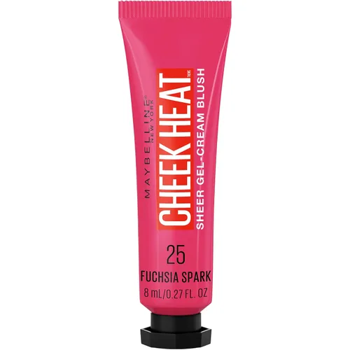 Vista 8 de Maybelline Cheek Heat Rubor en Gel-Crema, Maquillaje Ligero, Sensación Transpirable, Toque Sutil de Color, Aspecto Natural, Acabado Luminoso, Sin