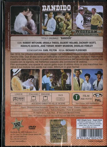 Vista 2 de Bandido (1956) NON-USA FORMAT, PAL, Reg.0 Import - Italy