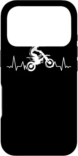 Vista 30 de Motocross Motorcyclist Dirtbike Pitbike Motorcyclist Case for iPhone 17