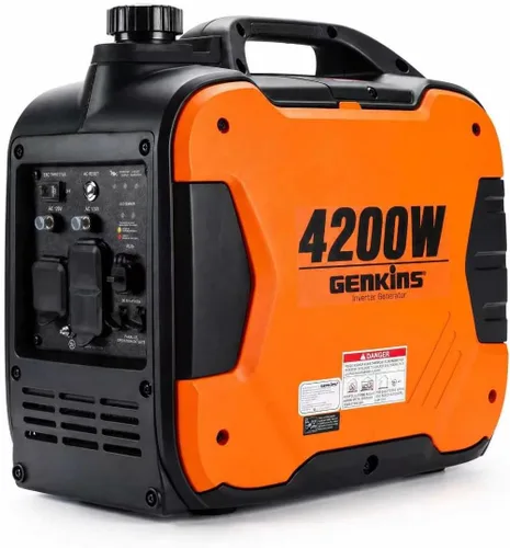 Vista 12 de Generador inversor portátil GK 1600W, bajo nivel de ruido para acampar, 26