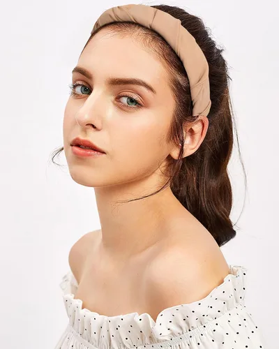 Vista 6 de AWAYTR 3 unidades de bandana para el cabello para mujeres y niñas, bufanda para el cabello, bandana de doble capa triangular, pañuelo