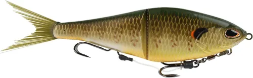 Vista 8 de Berkley PowerBait Chop Block Cebo de pesca suave Golden Shiner