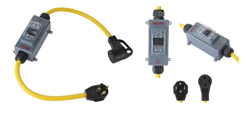 Vista 5 de ONETAK NEMA - Adaptador de cable de alimentación 14-30P a 14-50R, enchufe de 4 clavijas de 30 amperios a receptáculo hembra de 4 clavijas de 50