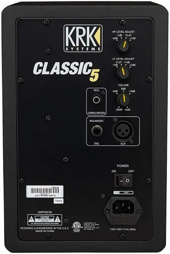 Vista 6 de Monitor de estudio potenciado RP5G3-NA Rokit 5 de KRK, generación 3, par