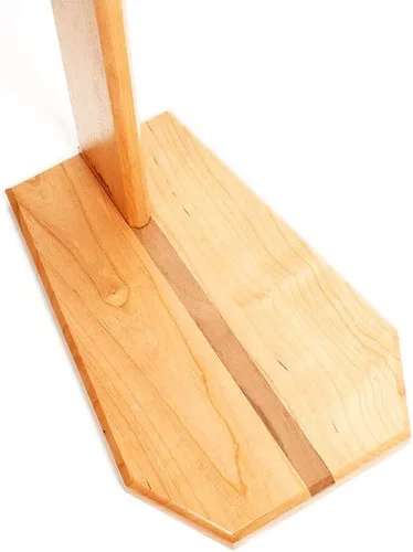 Vista 6 de Ruach GS-6 Soporte de madera para guitarra bajo - Hecho a mano de cereza y nogal