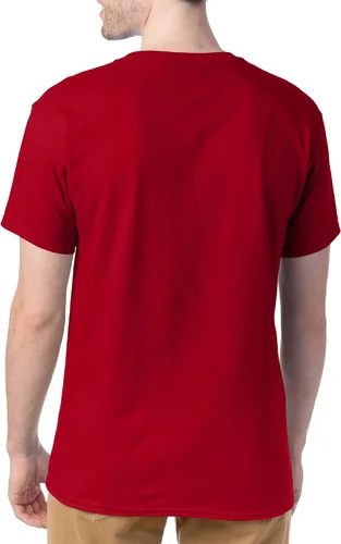 Vista 3 de Hanes Essentials Paquete de camisetas para hombre, camisetas de algodón con cuello redondo, 4o6unidades