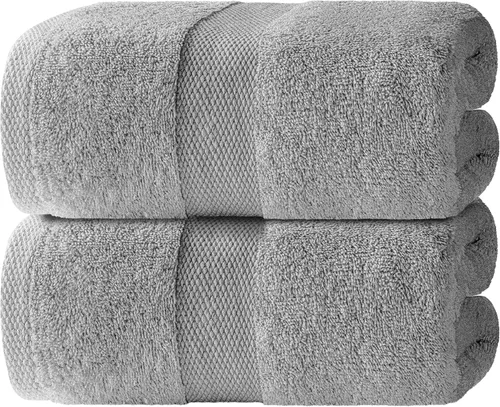Vista 34 de Toallas de mano blancas clásicas para baño [paquete de 12] Toallas de mano de algodón a granel para gimnasio, cocina y spa, 16x27 pulgadas, toallas