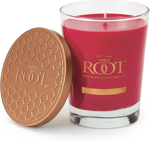Vista 36 de Root Candles Velas Aromáticas Mezcla de Cera de Panal Vela Artesanal Premium, Veriglass Pequeño, Limón y Bergamota