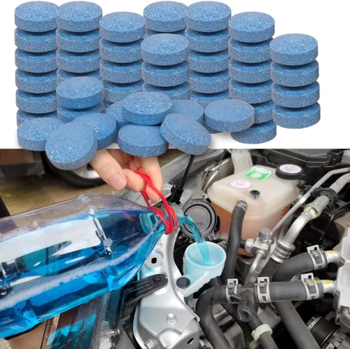 Vista 9 de awave bloom Tabletas concentradas para lavaparabrisas, pastillas limpiadoras de ventanas, líquido para limpiaparabrisas de automóvil, líquido