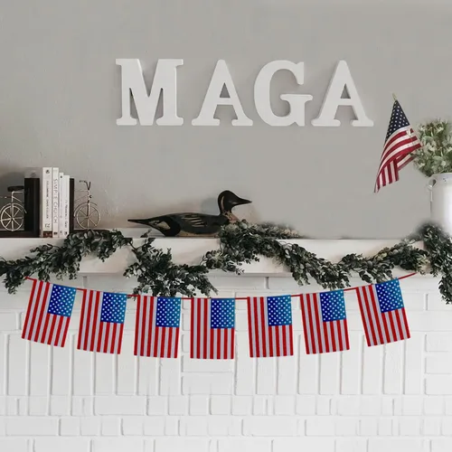 Vista 8 de AOCEAN Letras de madera blanca de 8 pulgadas, letras de madera sin terminar para pared, letras decorativas de pie en rodajas, decoración de tablero