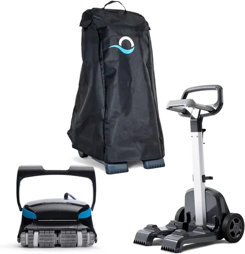Vista 13 de Dolphin Nautilus CC Pro Wi-Fi Aspiradora Robótica Automática para Piscina, Escalada de Paredes, Cepillo Limpiador de Línea de Agua, Ideal
