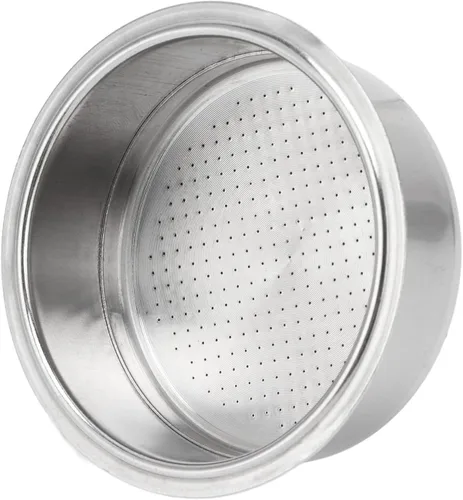 Vista 4 de Filtro de café, tazas portafiltro, cesta de filtro, cesta de filtro, filtro de acero inoxidable, 2 tazas de café, filtro de café no presurizado