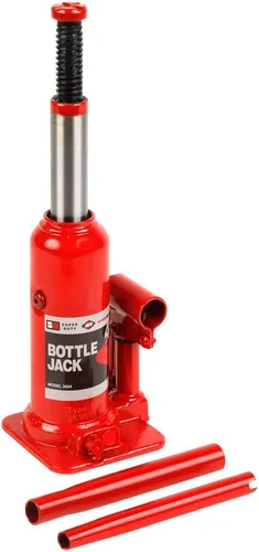 Vista 5 de AFF Super Duty Gato hidráulico de botella de 4 toneladas, manual, cilindro soldado, construcción de acero de alta calidad, base forjada y soldada