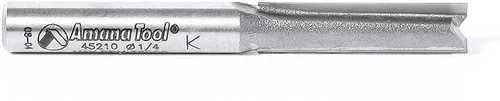 Vista 4 de Amana Tool - 45210 Carburo Punta Recta Plunge Alta Producción 1/4 Dia x 1" 4 S
