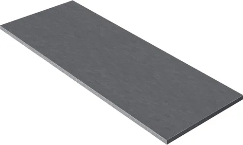 Vista 19 de 36x20 pulgadas Mesa Negra Universal, Escritorio Sólido de Una Pieza, Encimera Reversible de Melamina, Dobles Escritorios, L-Escritorio DIY