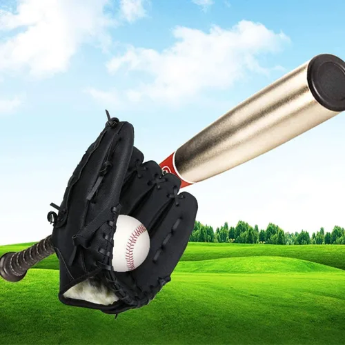 Vista 6 de WEILFYONK Guantes de béisbol de 9.5-12.5 pulgadas, guantes de sóftbol para entrenamiento y principiantes, sóftbol para jóvenes y principiantes