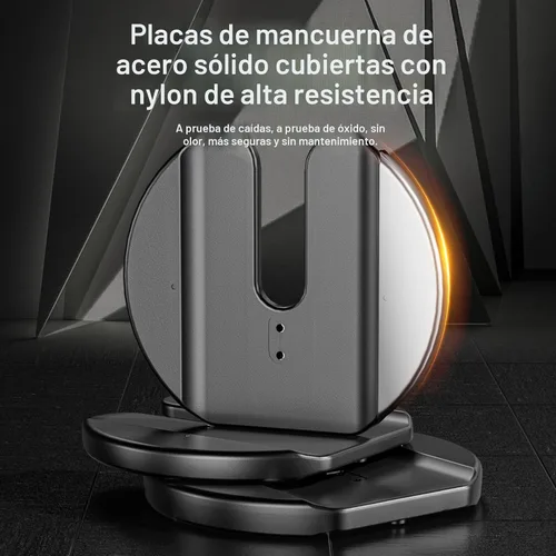 Vista 7 de TYZDMY - Juego de mancuernas ajustables de 2, juego de mancuernas de peso libre, juego de mancuernas ajustables, par de 52.5 lbs 105 lbs, 15 en 1