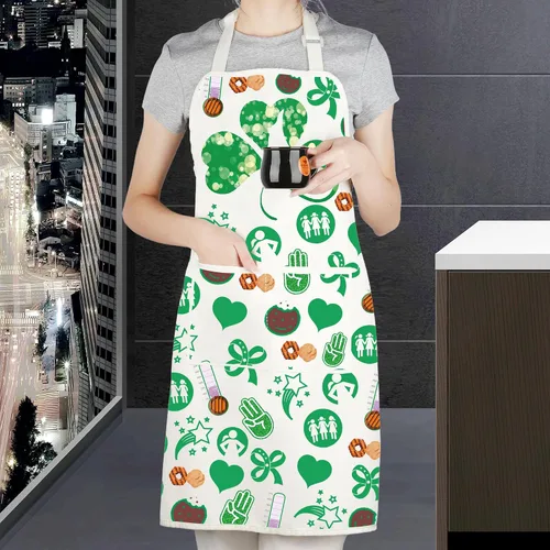 Vista 8 de TOBGBE Troop Leader Gifts Apron Dealer Pockets Apron for Chaos Coordinator Boss Manager Gift