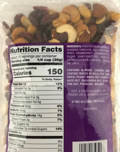 Vista 7 de Trader Joe's Trail Mix - Paquete variado (4 unidades)