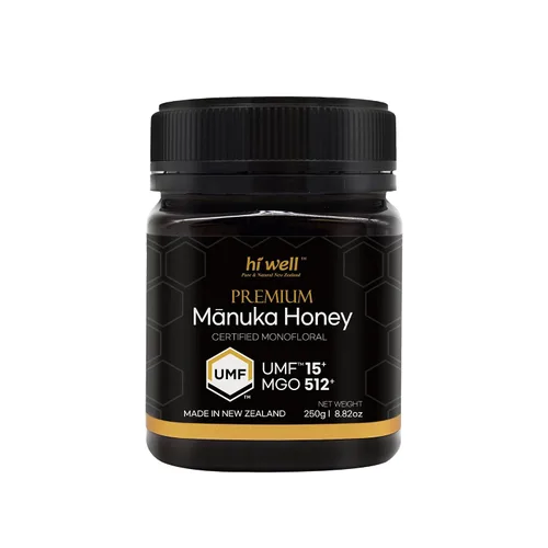 Vista 9 de Hi Well Premium Manuka Miel Certificado Monofloral UMF 20+ MGO 830+ 8.82 oz