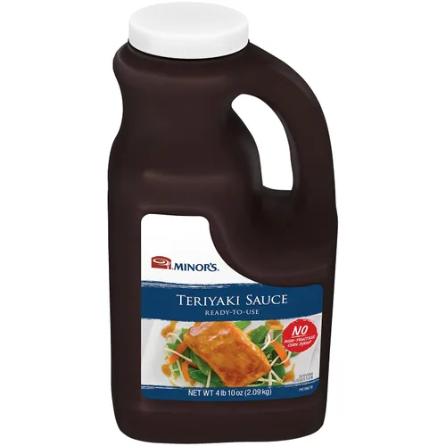 Vista 10 de Minor's Salsa teriyaki y salteada, salsa barbacoa y adobo, botella a granel de 4 libras y 9.6 onzas (el embalaje puede variar) (paquete de 2)