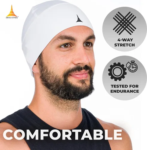 Vista 41 de Gorro para correr o forro para casco: máxima retención térmica y absorción de la humedad. Se ajusta debajo de cascos.