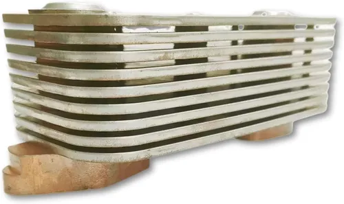 Vista 2 de Núcleo 225-6817 del refrigerador de aceite de la placa 9 para el motor de Caterpillar Perkins 3054C 3054E C4.4