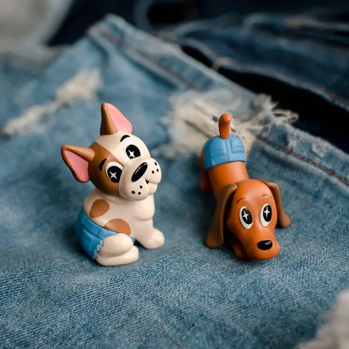 Vista 4 de Funko POP Paka Paka - Daisy Dukes Dogs (una figura de vinilo coleccionable misteriosa), multicolor, (53071)