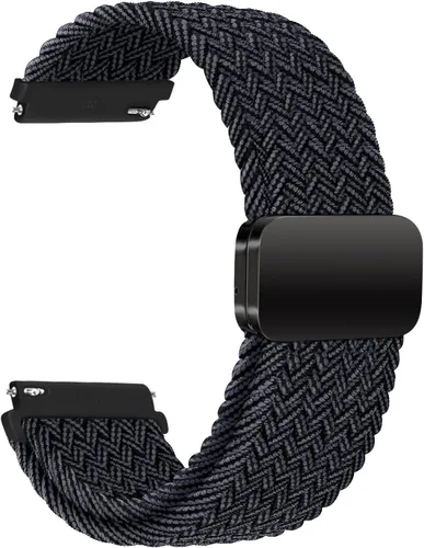 Vista 3 de Correa de nailon compatible con Samsung Galaxy Watch 7/6/5/4/FE 1.732 in 1.575 in/Galaxy Watch 5 Pro 1.772 in/Watch 4/6 Classic 1.850 in 1.811 in