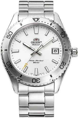 Vista 10 de Orient Reloj automático japonés/de cuerda manual de 40mm estilo buceador con cristal de zafiro Azul