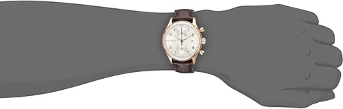 Vista 2 de Frederique Constant de los hombres fc393rm5b4Analog SwissReloj automático Piel), color café