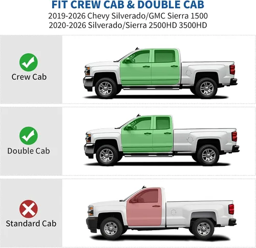 Vista 2 de OEDRO Caja de almacenamiento debajo del asiento compatible con Chevy