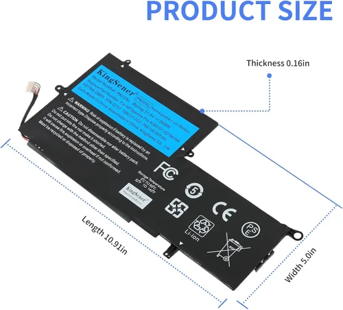 Vista 3 de Batería portátil de 56 Wh para HP Spectre X360 13 - PK03XL 11.4V